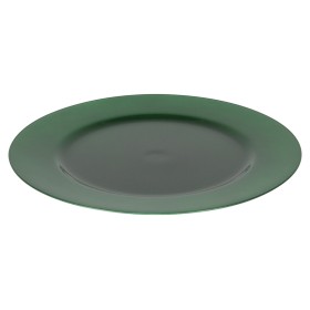 SOTTOPIATTO DI NATALE DIAM. CM. 33 DI COLORE VERDE SCURO
