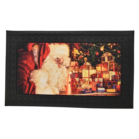TAPPETO DI NATALE CON LED MUSICALE CM. 75x45