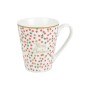 TAZZA DI PORCELLANA BONE CHINA DECORO NATALIZIO ML.  310