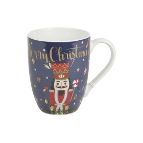 TAZZA DI PORCELLANA BONE CHINA DECORO NATALIZIO ML.  340