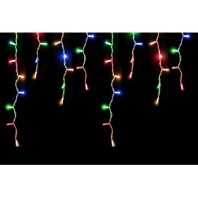 TENDA LUCI DI NATALE 100LED PER USO ESTERNO MULTICOLOR MT. 5X0,7