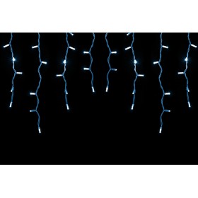 NATALUNA TENDA LUMINOSA DI NATALE 114LED CONNECT FLASH LUCE BIANCA PER ESTERTNO MT. 3x0,5