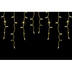 TENDA LUMINOSA DI NATALE 114LED CONNECT FLASH LUCE CALDA PER ESTERNO MT. 3x0,5