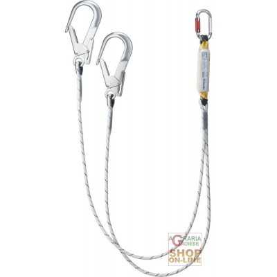 TWO-POINT FALL ARRESTER Lanyard WITH ENERGY ABSORBER WITH