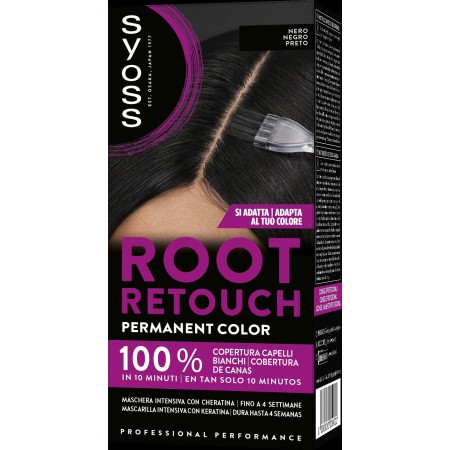 SYOSS RITOCCO PERMANENTE PER CAPELLI COLORE NERO
