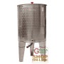 CORDIVARI STAINLESS STEEL CONTAINER WITH CONICAL BOTTOM LT. 200