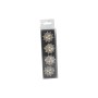 SET 4 PORTA TOVAGLIOLI SOLE DI COLORE ORO M.012