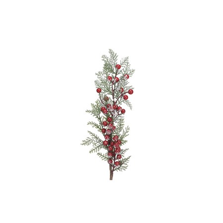 PICK NEVE E BACCHE PER DECORO NATALIZIO W7-257126