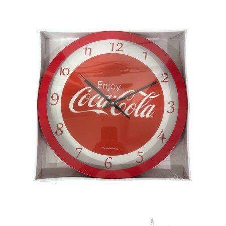OROLOGIO A BATTERIA DA PARETE COCA COLA CM. 35