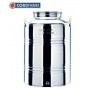 CORDIVARI STAINLESS STEEL CONTAINER LT. 75 PREPARED FOR THE TAP