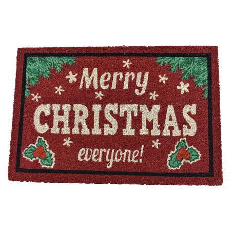 NATALUNA ZERBINO DI NATALE COLORE ROSSO CM. 40x60x1,5