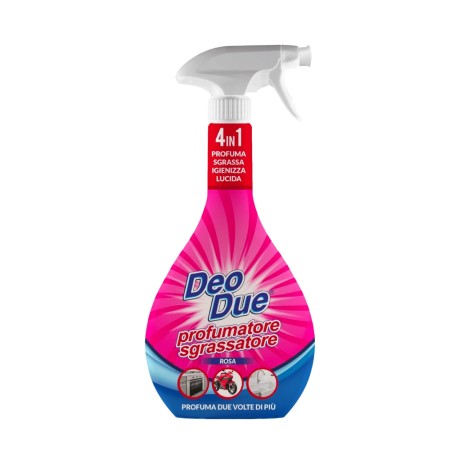 DEO DUE PROFUMATORE SGRASSATORE ROSA 600ML