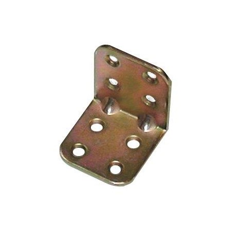 GIUNZIONE GAZEBO ANGOLARE 788 ZINCATA GIALLA S.MM 2,0 MM 30x30x30