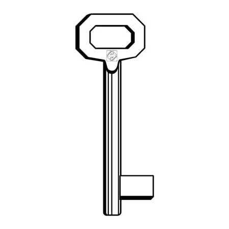 SILCA 5012 CHIAVE PASSEPARTOUT UNIVERSALE PATENT PER PORTE INTERNE