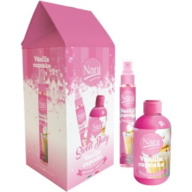 NANI' CONFEZIONE BAGNODOCCIA 300ML E ACQUA PROFUMATA 75ML VANILLA CUPCAKE