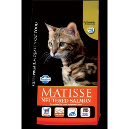 FARMINA MATISSE NEUTERED CROCCANTINI PER GATTO SALMONE KG. 1,5