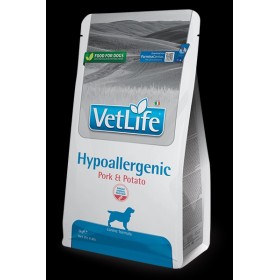 FARMINA VET LIFE CROCCANTINI PER CANI DOG HYPO PORK & POTATO KG. 2