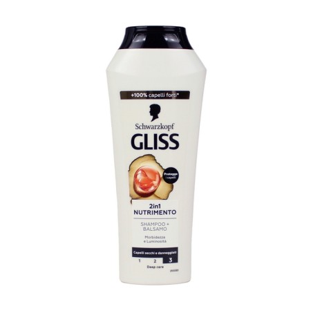 GLISS SHAMPOO 225ML 2IN1 NUTRIMENTO