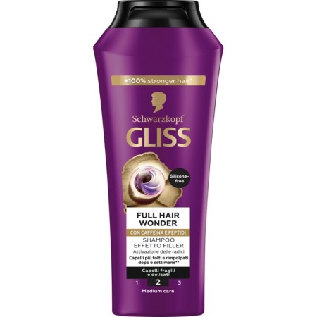 GLISS SHAMPOO 250ML FULLHAIR WONDER