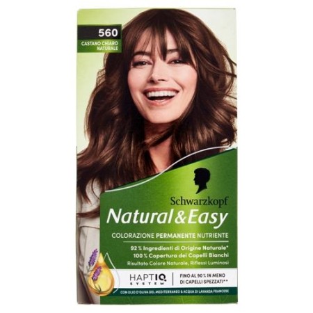 NATURAL & EASY  560 CASTANO CHIARO NATURALE