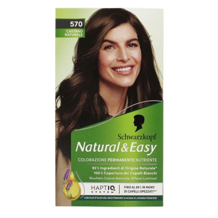 NATURAL & EASY  570 CASTANO NATURALE