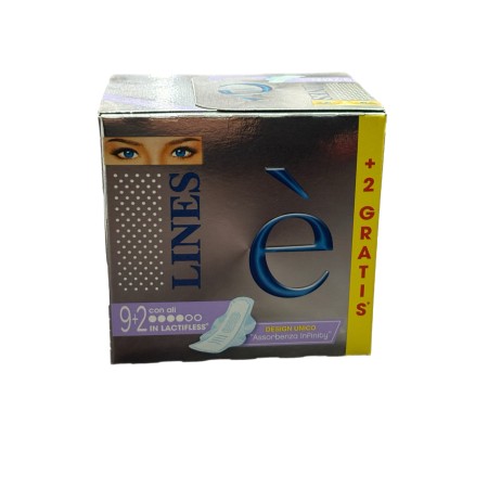 LINES E' ASSORBENTI CON ALI PZ. 9+2