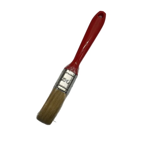 MITO PENNELLESSA HOBBY CON MANICO PLASTICA VUOTO P140 SETOLA BIONDA MM 20