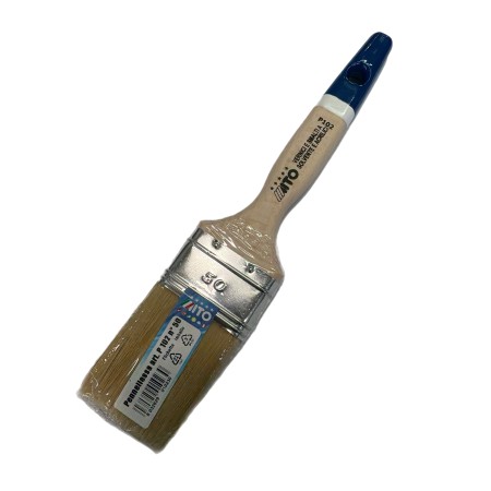 MITO PENNELLESSA PROFESSIONALE CON MANICO LEGNO P102 SETOLA BIONDA MM 50