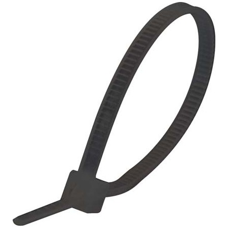 FASCETTE DI CABLAGGIO AUTOBLOCCANTE NERE WORKIT NYLON MM. 4,8x360 PZ. 100