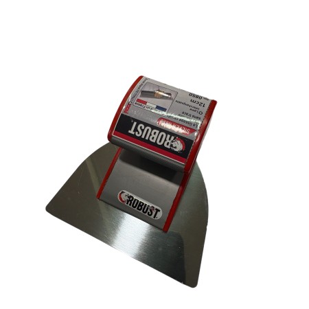 ROBUST SPATOLA LAMA PER STUCCO SILVER LISSE MANICO IN PVC E LAMA IN ACCIAIO INOX CM. 12