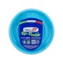 DOPLA COLOR AZZURRO TURCH.PIATTI PIANI 25PZ