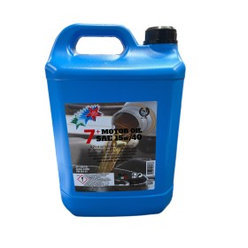 OLIO 15W40 PER MOTORE BENZINA DIESEL E GAS LT. 5
