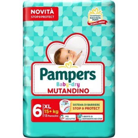 PAMPERS BABY DRY MUT XL 13PZ
