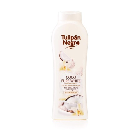 TULIPAN NEGRO BAGNOSCHIUMA COCO PURE WHITE 650 ML
