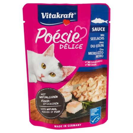POESIE DELICE SAUCE MERL. NERO MSC 85G