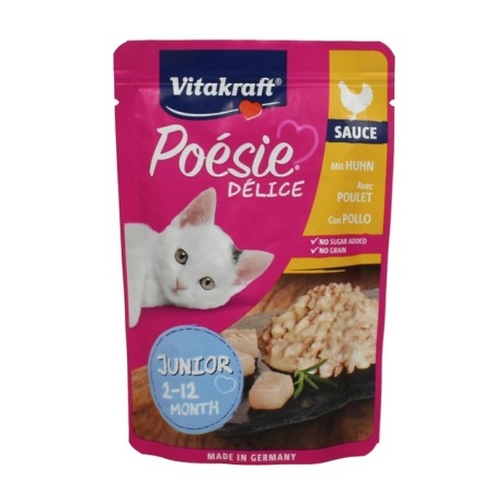 POESIE DELICE JR. SAUCE FILETTO POLLO85G