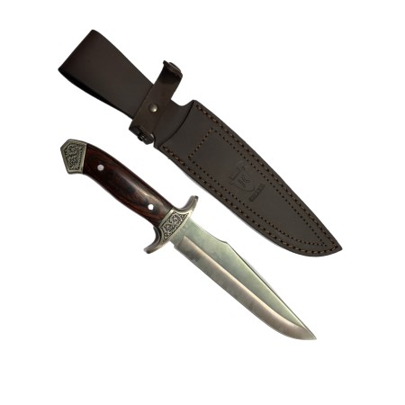 CROWNING COLTELLO PUGNALE LAMA FISSA INOX AISI 440 CM. 19