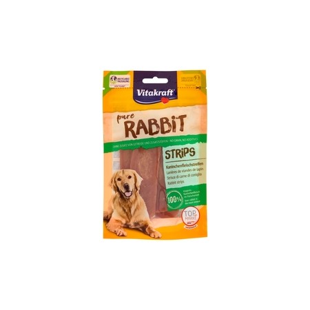 VITAKRAFT RABBIT STRISCE DI CARNE DI CONIGLIO 80G