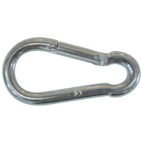 MOSCHETTONE DI SICUREZZA ACCIAIO INOX MM 80