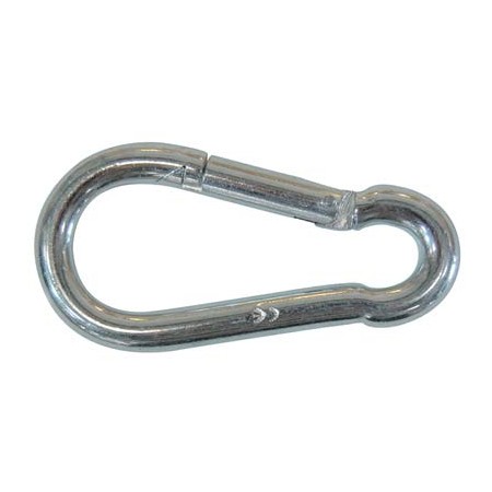 MOSCHETTONE DI SICUREZZA ACCIAIO INOX MM 80