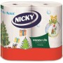 NICKY NATALE CARTA CUCINA 2ROTOLI
