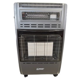 STUFA GIMOR A GAS GPL TERMOVENTILATA A PANNELLO INFRAROSSI MODELLO KF-EF008A KW 4,2