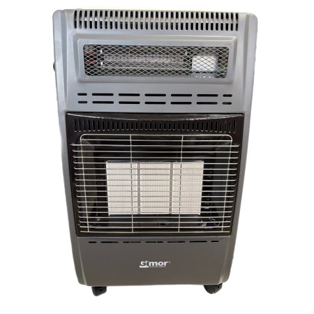STUFA GIMOR A GAS GPL TERMOVENTILATA A PANNELLO INFRAROSSI MODELLO KF-EF008A KW 4,2