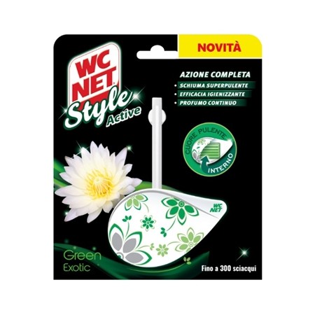 WC NET TAVOLETTA STYLE FIORI VERDI