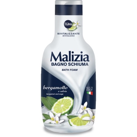 MALIZIA BAGNO 1LT BERGAMOTTO RIVITALIZZANTE