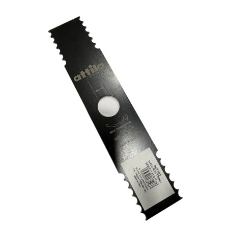 Attila Disco Per decespugliatore in Acciaio nichel-cromo 2 denti seghettato mm. 250