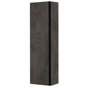 FERIDRAS PENSILE IN NOBILIATO MELANICO OSSIDOGRIGIO LINEA OXID CM. 40x26x135h.