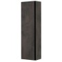 FERIDRAS PENSILE IN NOBILIATO MELANICO OSSIDOGRIGIO LINEA OXID CM. 40x26x135h.