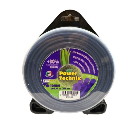 Filo per decespugliatore POWER TECHNIK Tondo diametro mm. 4 lunghezza mt. 30