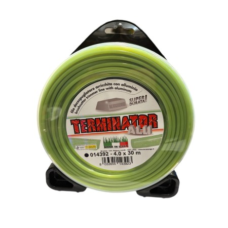 Filo per decespugliatore TERMINATOR ALU Tondo diametro mm. 4 lunghezza mt. 30